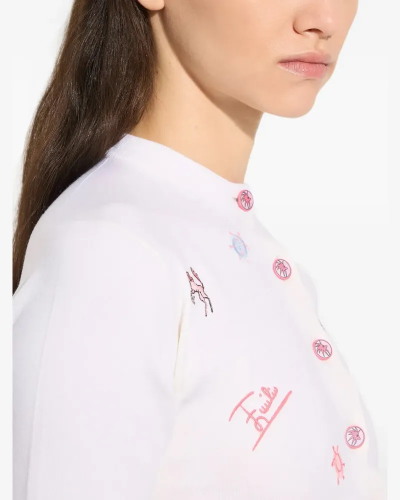 Emilio Pucci marmo print hair clip set - Rosa Rosa