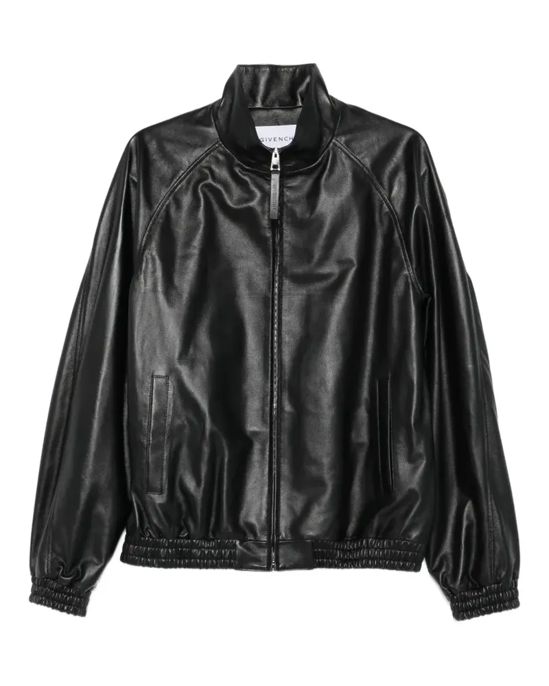 Givenchy Couture Seam Joggingoberteil aus Nappaleder - Schwarz Schwarz