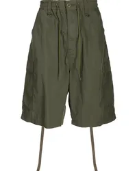 Mastermind World Cargo-Shorts mit Stretchbund Grün