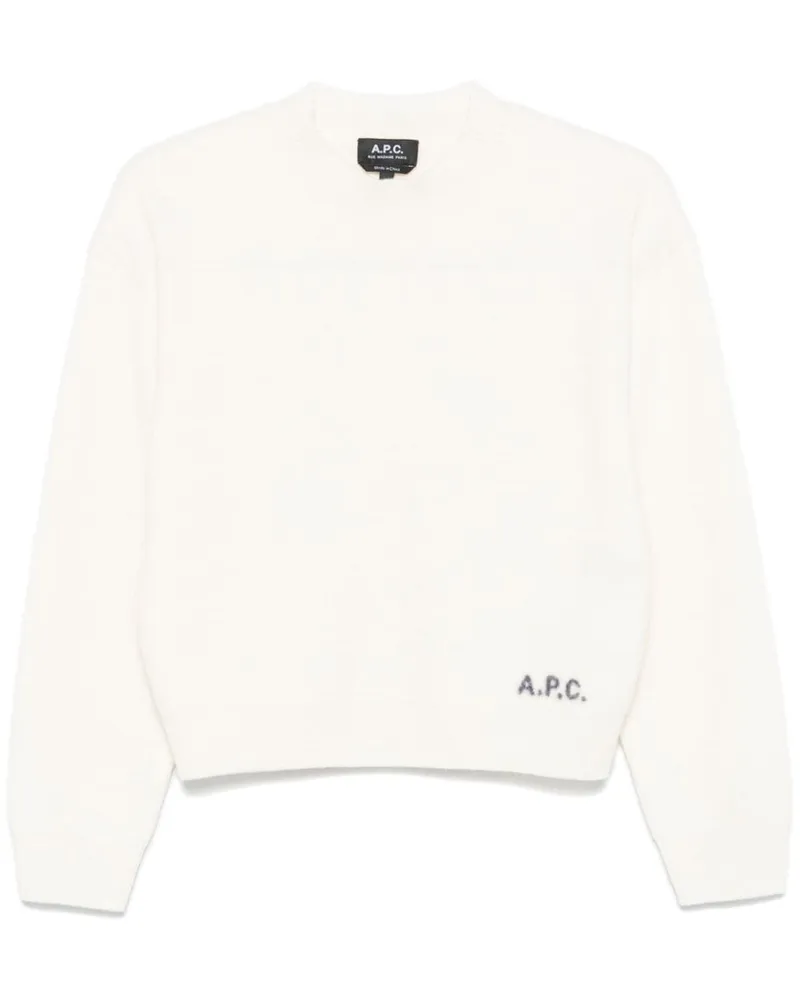 A.P.C. Esther Pullover - Weiß Weiß