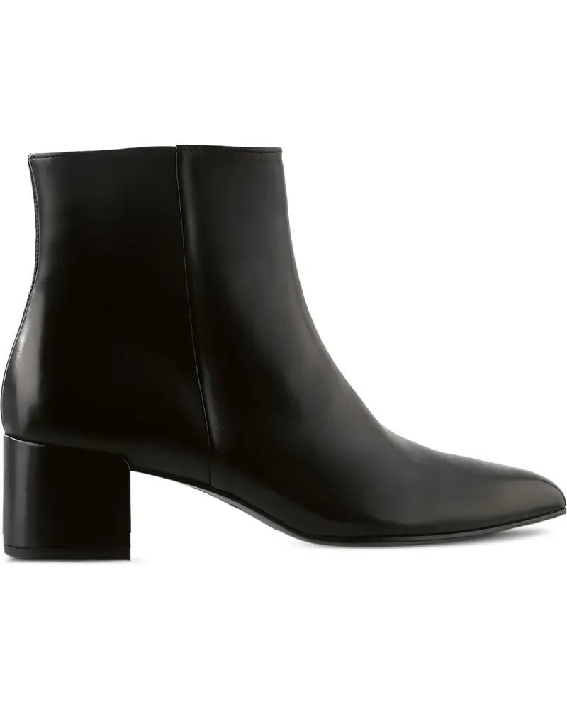 Högl Beatrice Stiefeletten mit Blockabsatz 50mm - Schwarz Schwarz