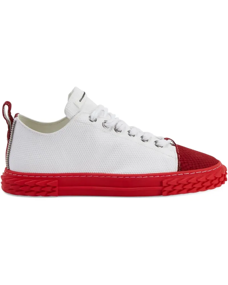 Giuseppe Zanotti Blabber Sneakers mit geriffelter Sohle - Weiß Weiß