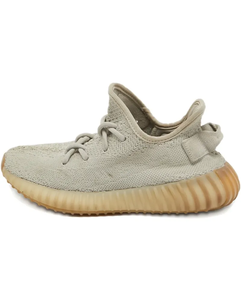 adidas Pre-owned Boost 350 V2 Sesame Strick-Sneakers - Grau Grau