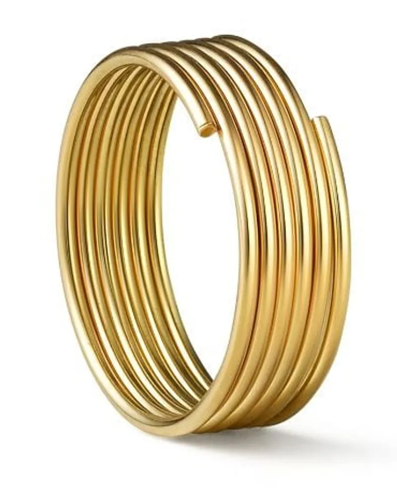 SHIHARA 18kt Stack 02 Gelbgoldcreole Gold