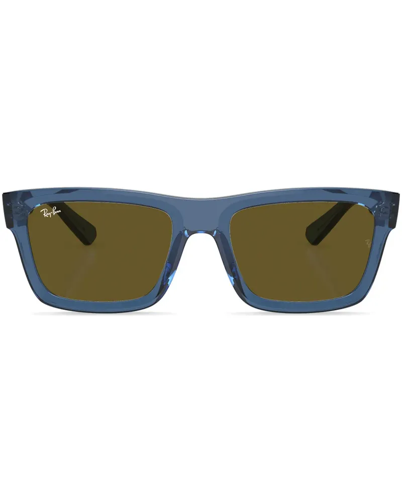 Ray Ban Eckige Warren Bio-Based Sonnenbrille - Blau Blau