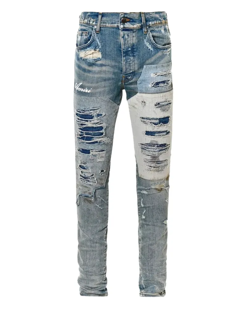 Amiri Stadium Artisinal "Blue" jeans - Blau Blau
