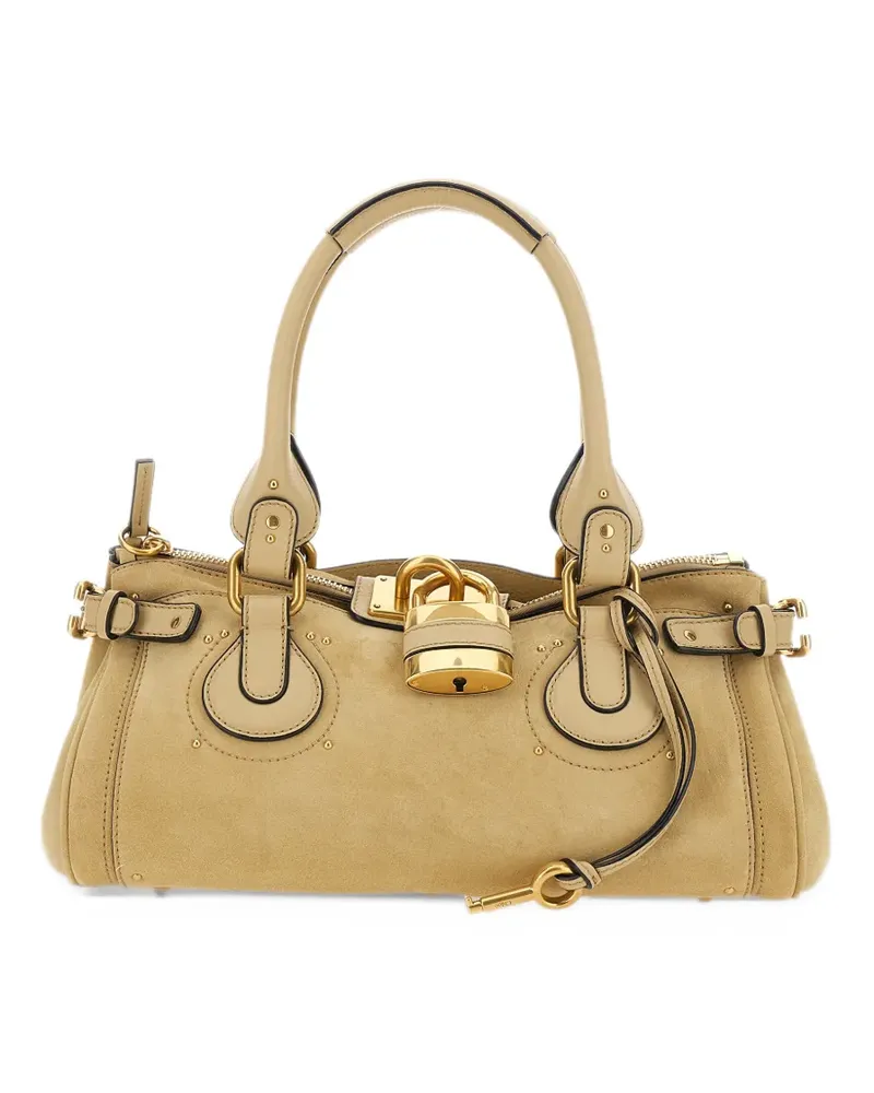 Chloé Paddington Tasche aus Wildleder - Braun Braun