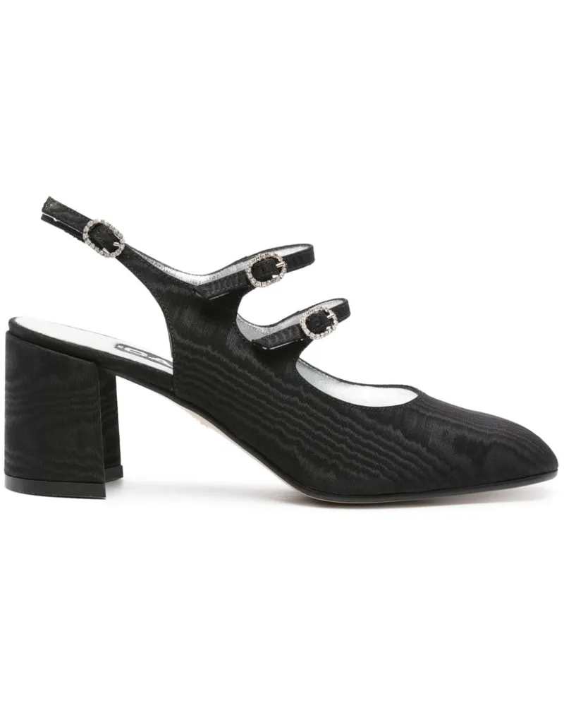Carel Banana Slingback-Pumps 70mm - Schwarz Schwarz