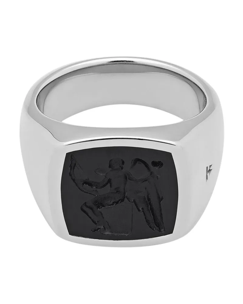 Tom Wood Cushion Eros Ring - Metallic Metallic