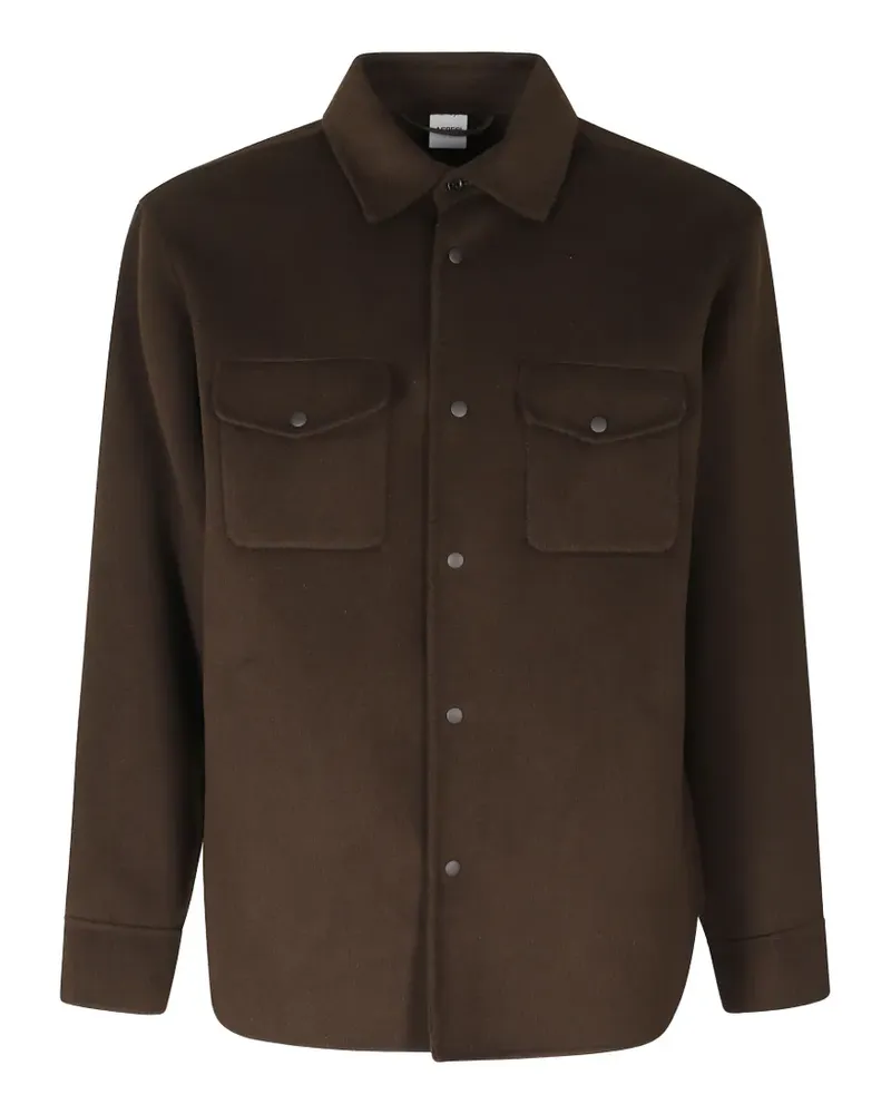 ASPESI 13 button-down long-sleeve shirt - Braun Braun