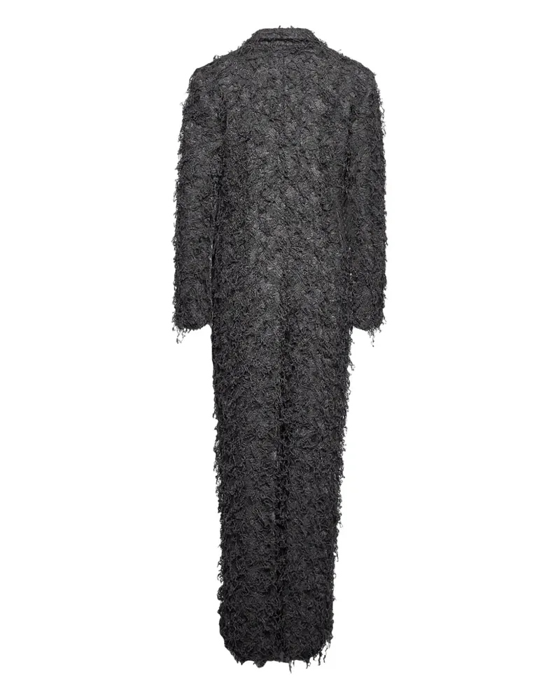 Comme des Garçons Bestickter Jumpsuit - Schwarz Schwarz