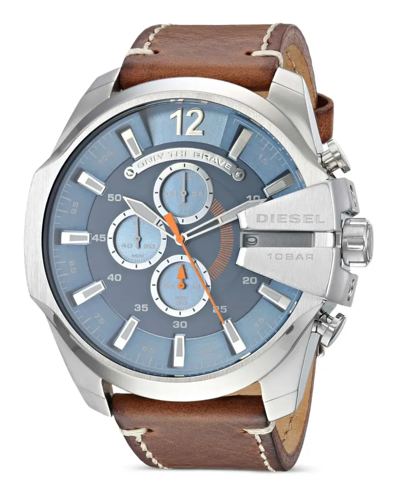 Diesel Mega Chief Armbanduhr 51mm - Blau Blau
