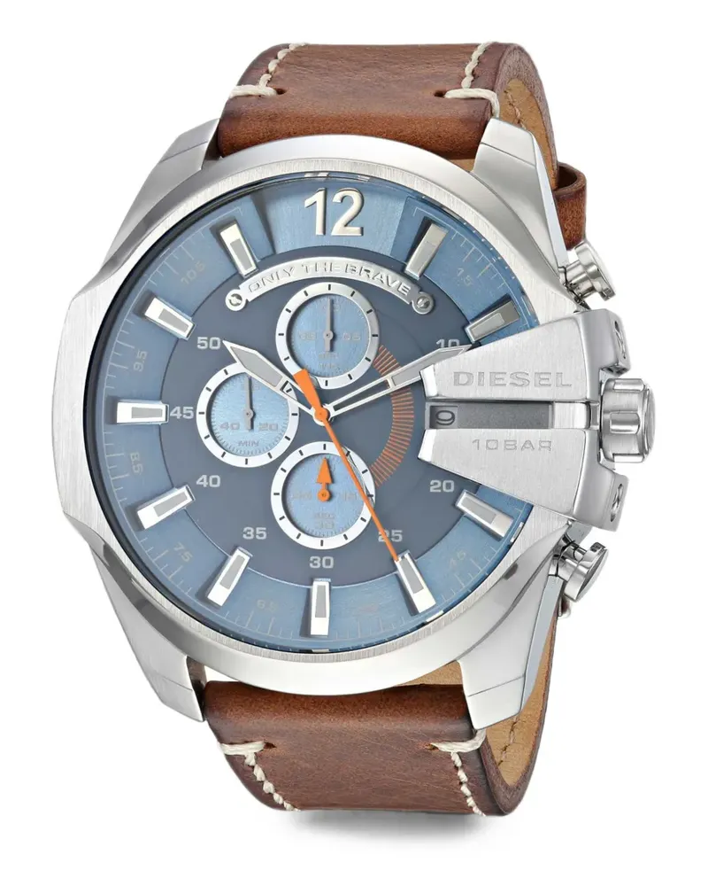 Diesel Mega Chief 51mm watch - Blau Blau