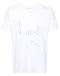 Ludovic de Saint Sernin T-Shirt mit Logo-Print Weiß