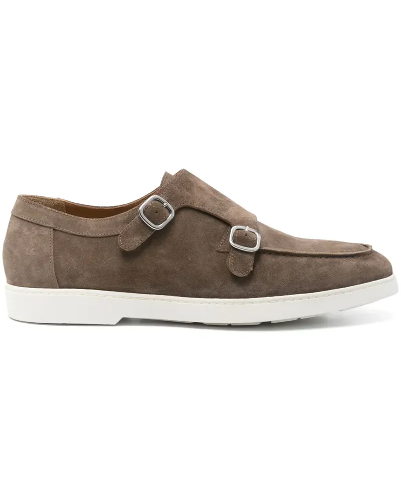 Doucal´s Monk-Schuhe aus Wildleder - Braun Braun