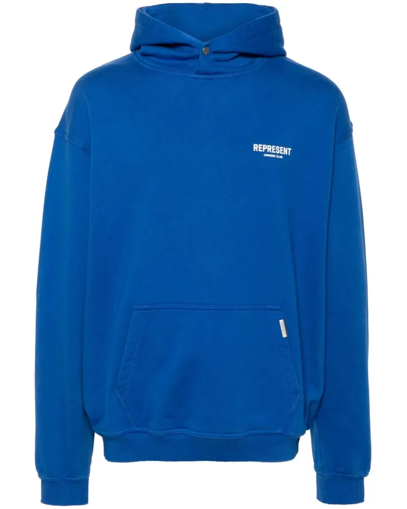 REPRESENT Owners Club Hoodie Blau