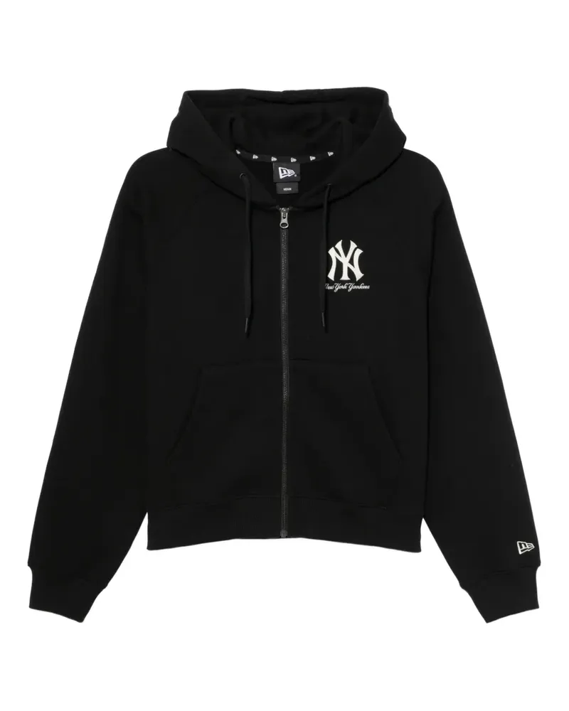New Era Hoodie mit Logo-Stickerei - Schwarz Schwarz