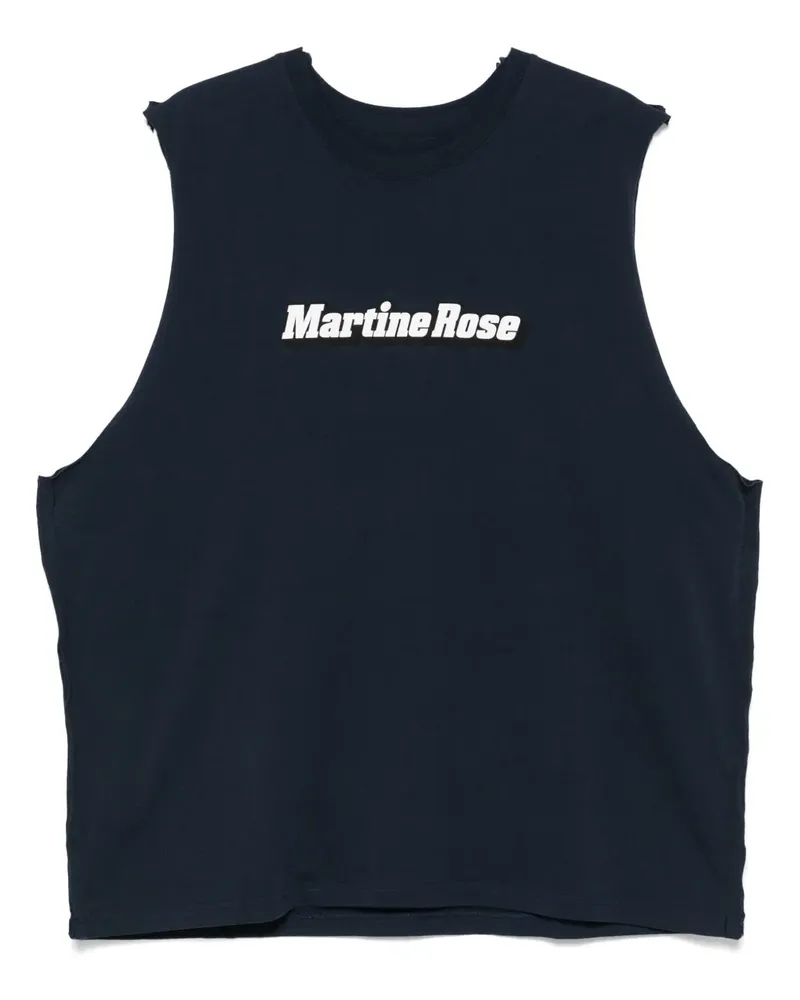 Martine Rose Double Weste - Blau Blau