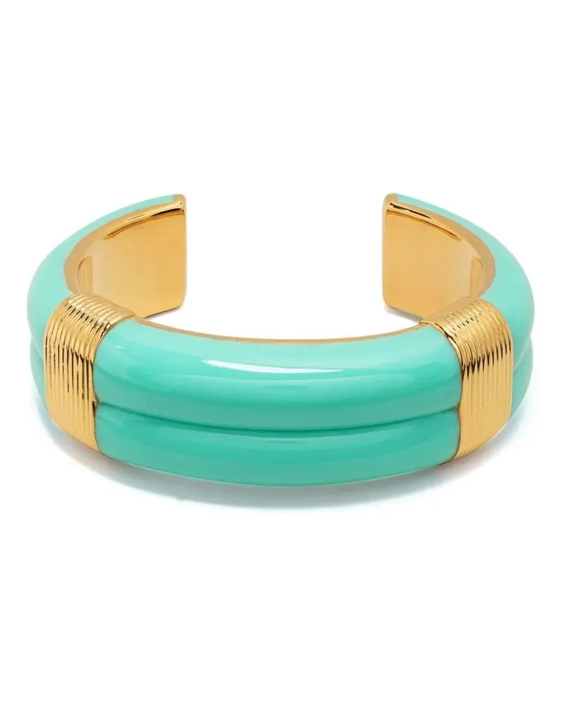 Aurélie Bidermann Double Katt Armspange - Gold Gold