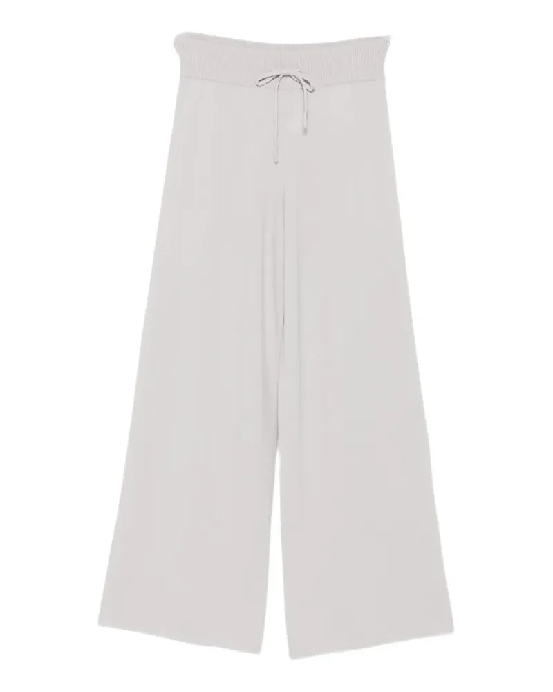 Lisa Yang Sofi drawstring-waist wide-leg trousers - Grau Grau