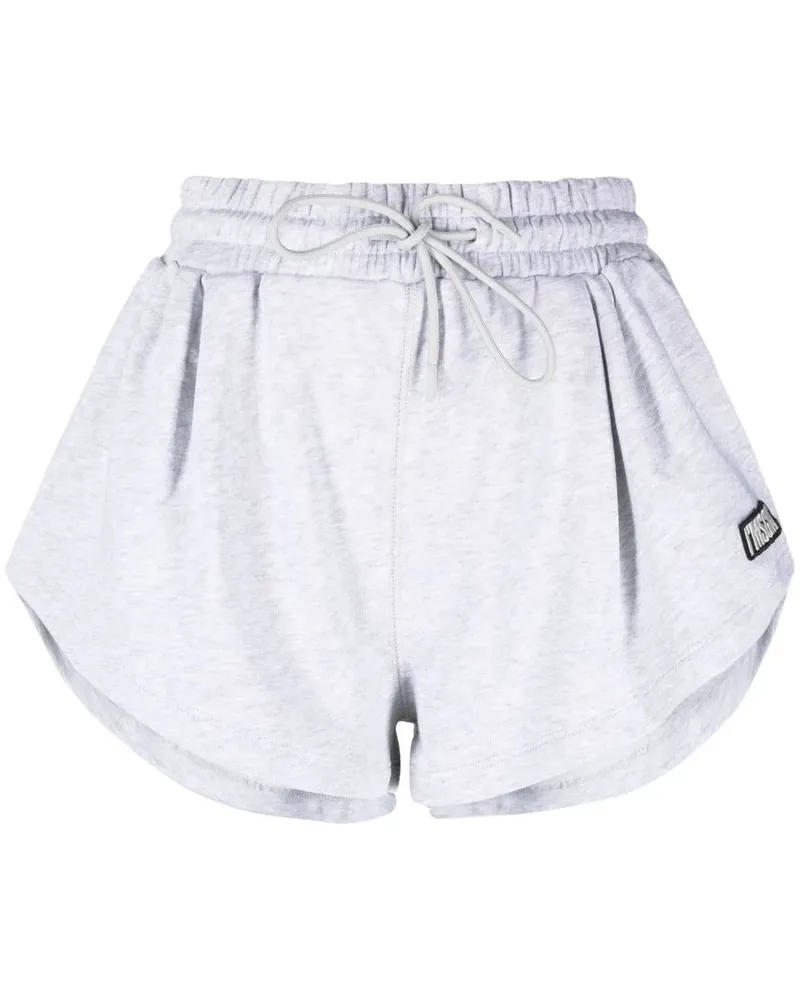 MSGM Shorts mit Kordelzug - Grau Grau