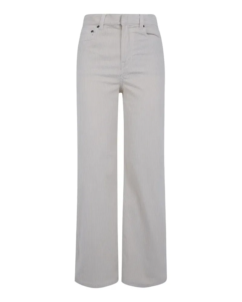 Paul Smith Hose aus Cord - Weiß Weiß