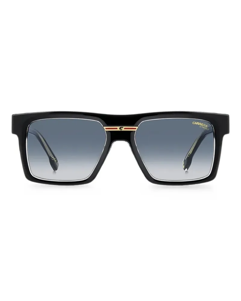 Carrera Victory C 02/S Sonnenbrille mit eckigem Gestell - Schwarz Schwarz