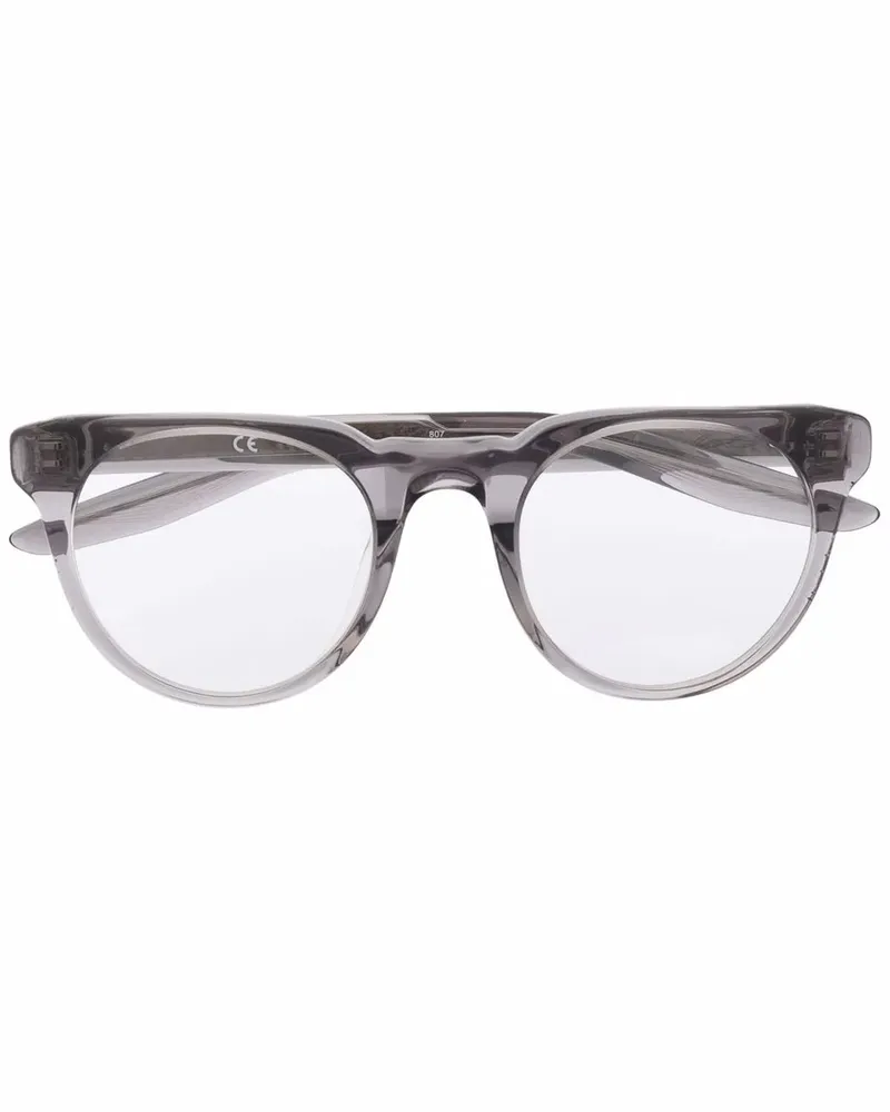 Nike Brille mit rundem Gestell - Grau Grau