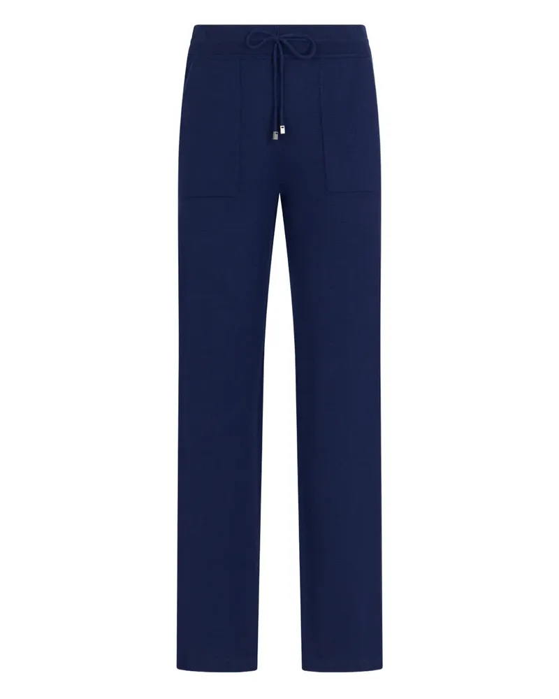 Malo drawstring trousers - Blau Blau