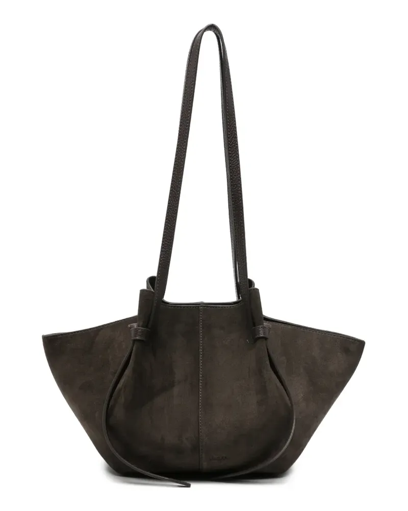 YUZEFI Mochi leather shoulder bag - Braun Braun
