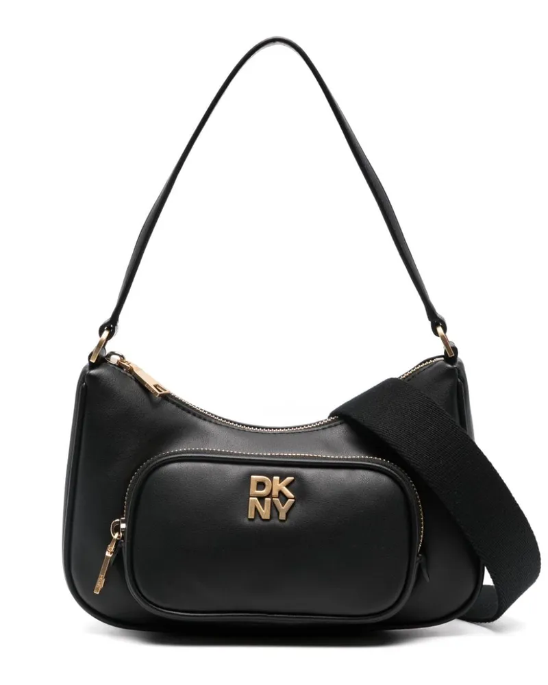 DKNY Philo Schultertasche - Schwarz Schwarz