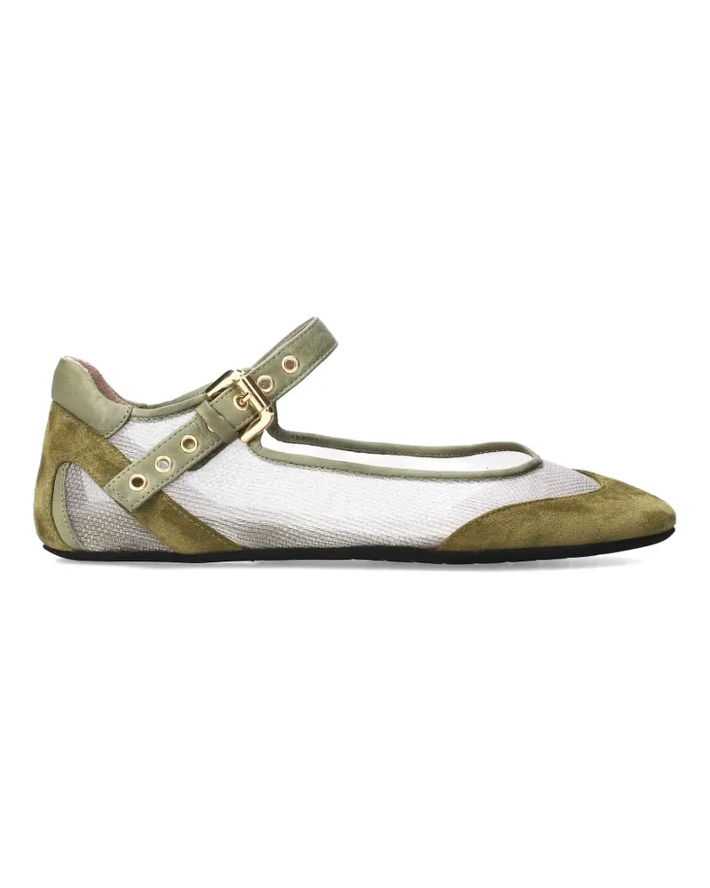 Premiata buckle ballet flats - Nude Nude