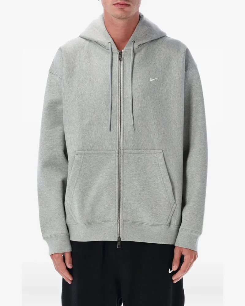 Nike Kapuzenjacke mit Reißverschluss - Grau Grau