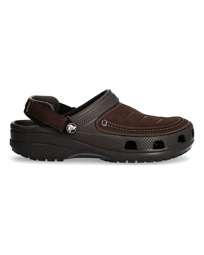 Crocs Yukon Vista II topstitched clogs - Braun Braun