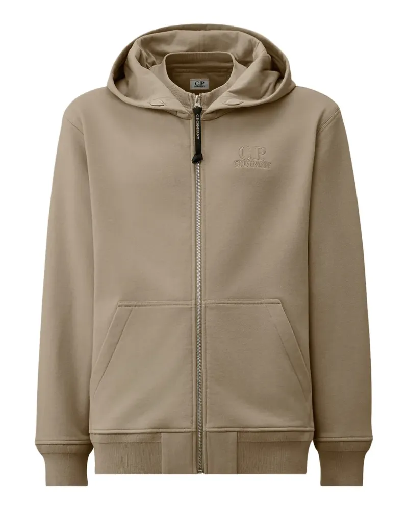 C.P. Company Kapuzenjacke mit Reißverschluss - Nude Nude
