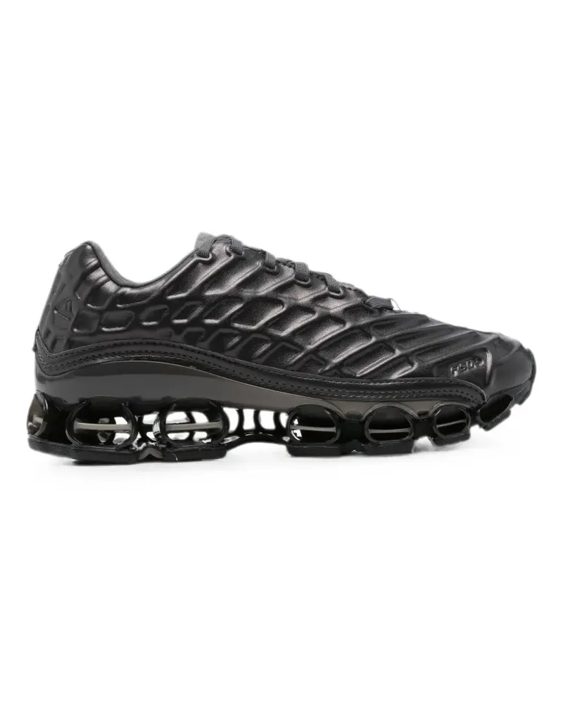 adidas embossed-panel sneakers - Schwarz Schwarz