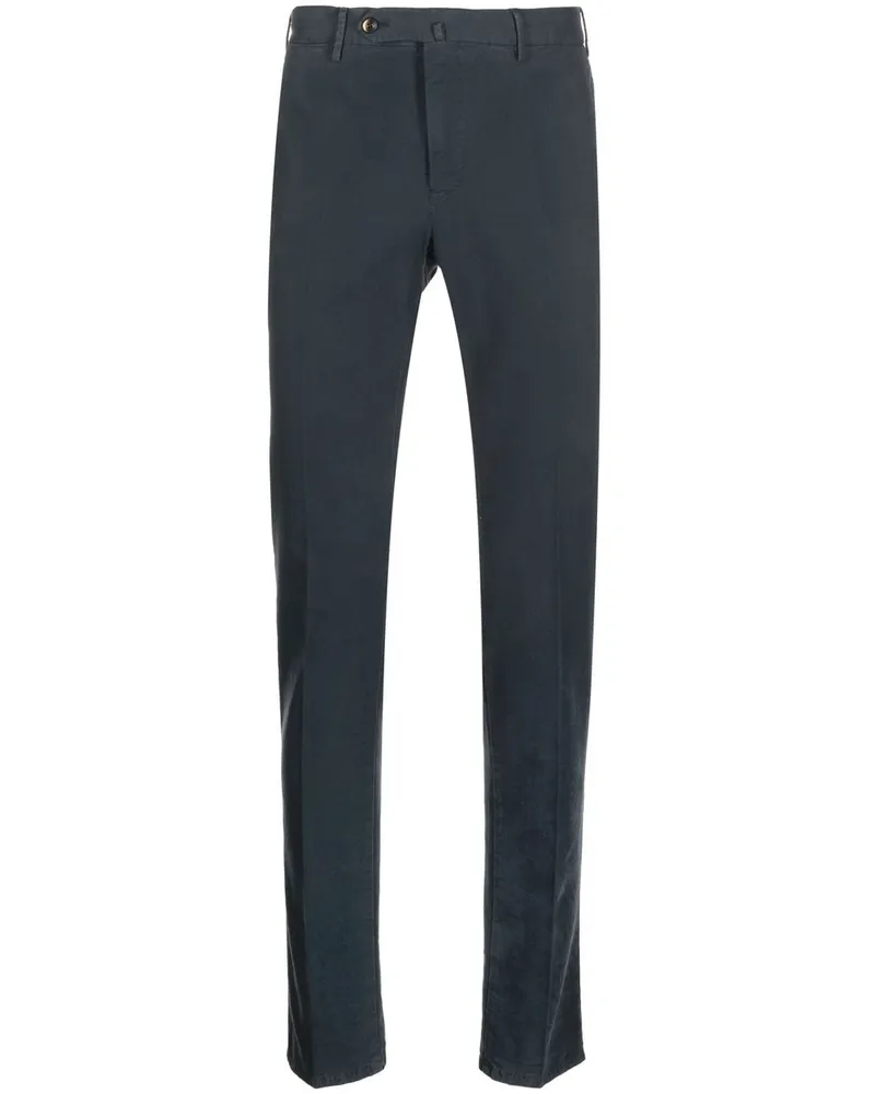 PT TORINO Chino mit schmalem Schnitt - Blau Blau