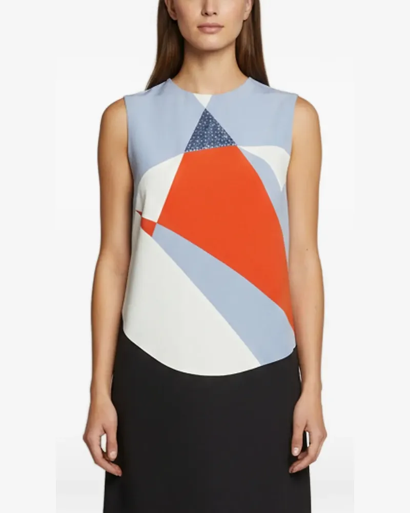 Victoria Beckham colorblock shift mini dress - Schwarz Schwarz