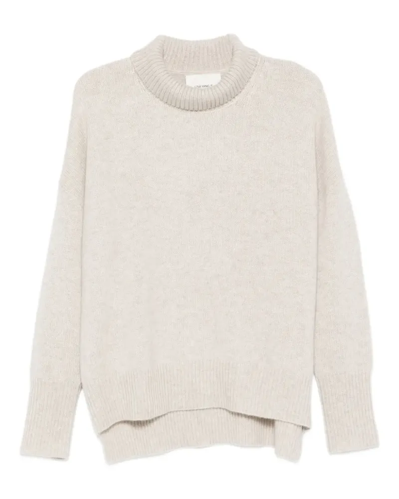 Lisa Yang high-neck sweater - Nude Nude