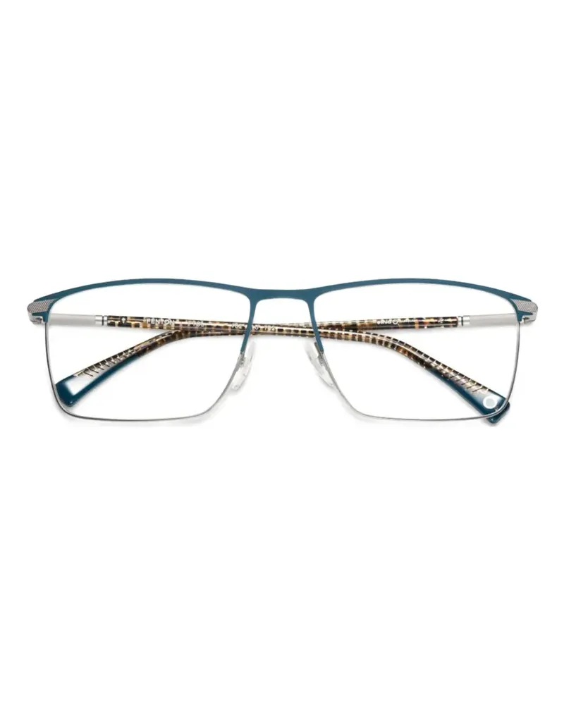 Etnia Barcelona Fenton Brille mit eckigem Gestell - Blau Blau
