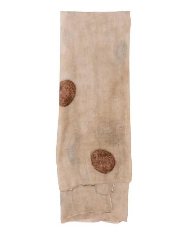 Uma Wang Sciarpa scarf - Nude Nude
