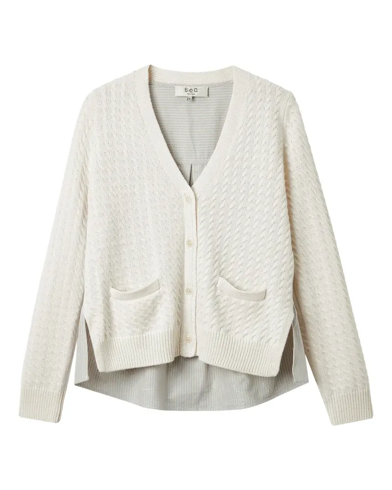 Sea Lavinia Cardigan mit Taschen - Nude Nude