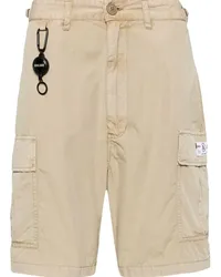 Izzue Cargo-Shorts mit Schlüsselanhänger Braun