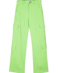 MSGM Cargohose mit Tapered-Bein Grün