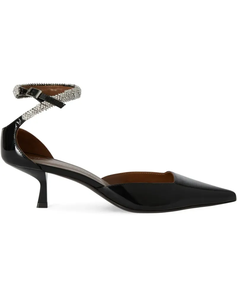 Giuseppe Zanotti Elenie Pumps mit Kristallen 50mm - Schwarz Schwarz