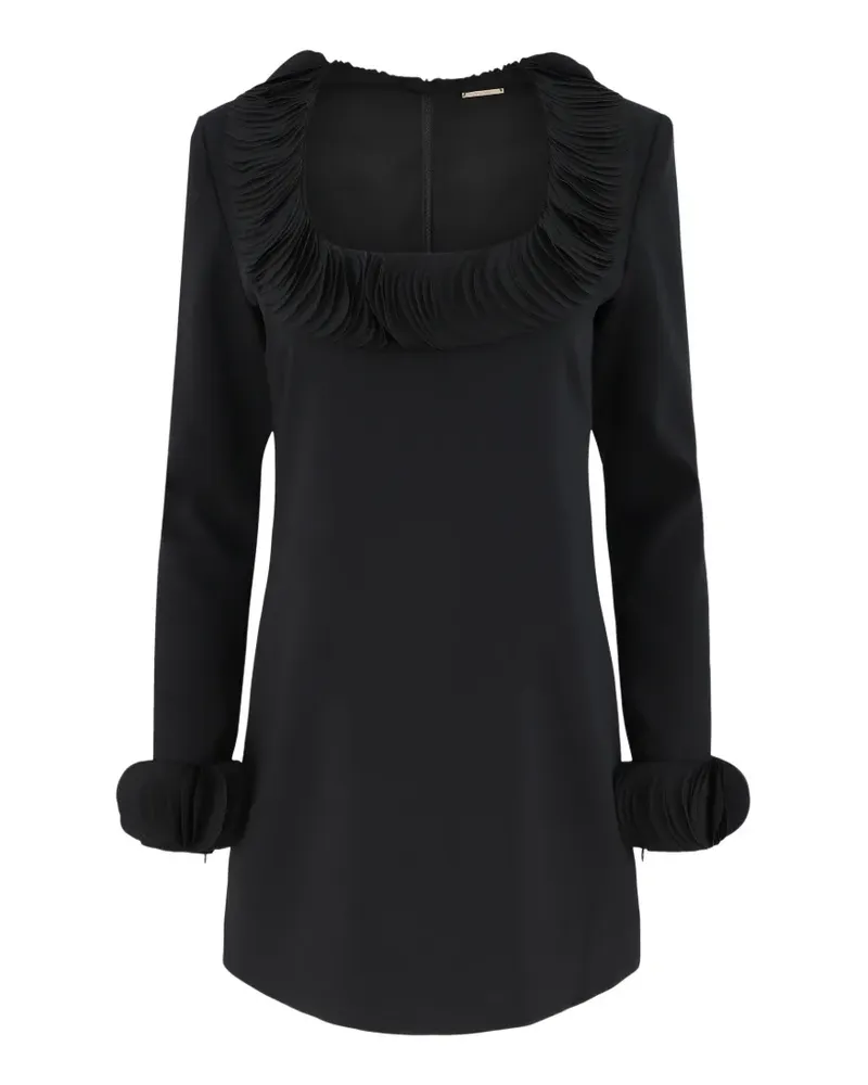 Alexis Tyra ruffled mini dress - Schwarz Schwarz