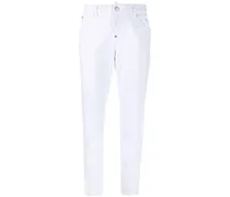 White Bull Cropped-Jeans