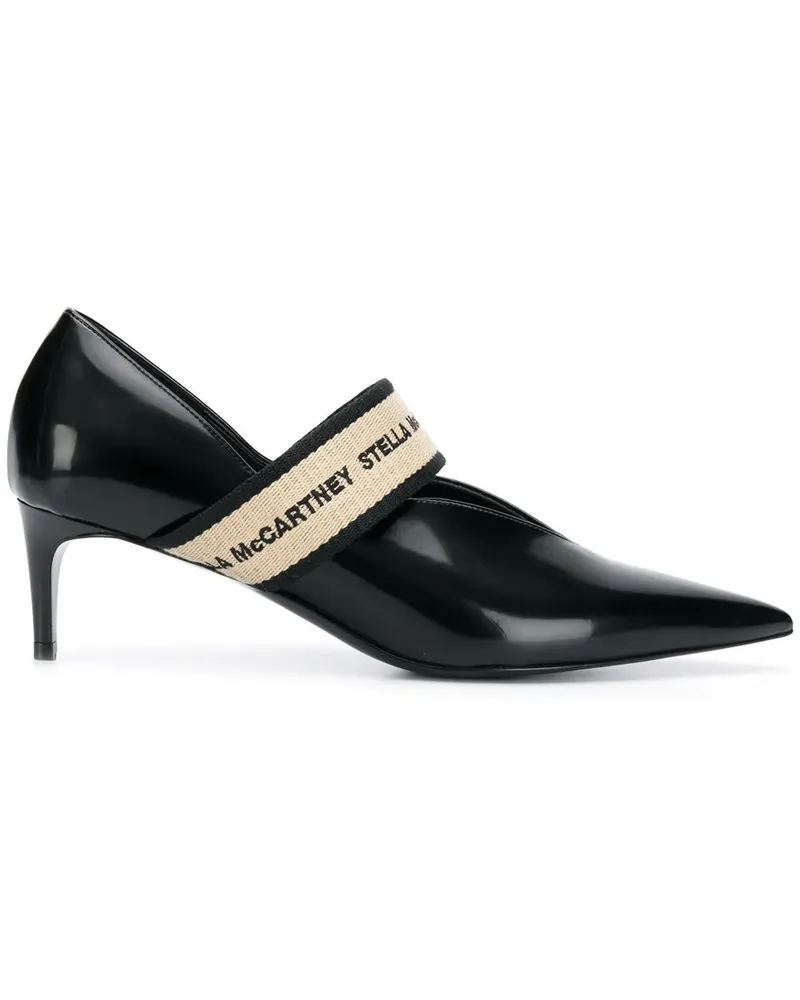 Stella McCartney Pumps mit Riemen - Schwarz Schwarz