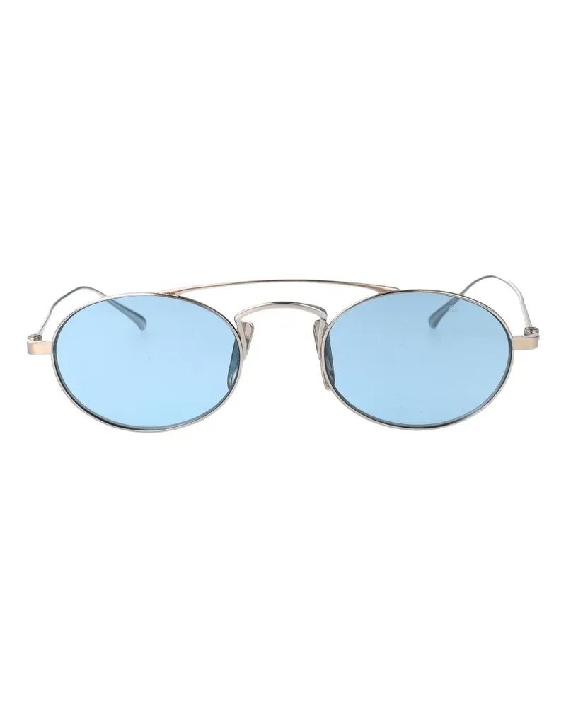 Giorgio Armani oval-frame sunglasses - Silber Silber