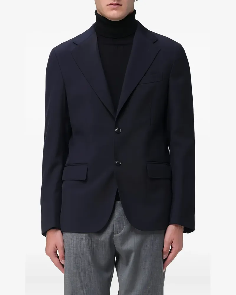 Fay button-fastening blazer - Blau Blau